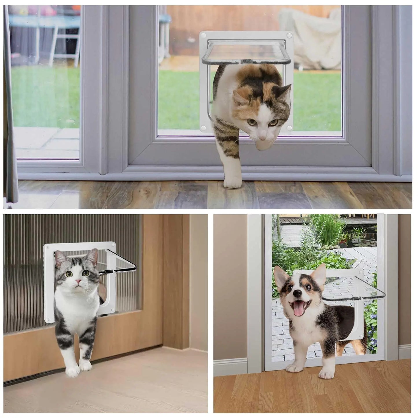 Cat Magnetic Flap Door