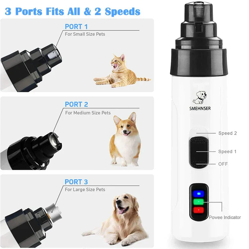 Cordless Electric Pet Nail File