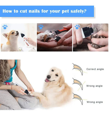 Cordless Electric Pet Nail File