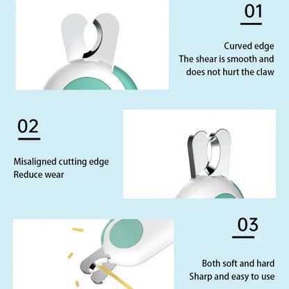 LED Light Nail Clipper