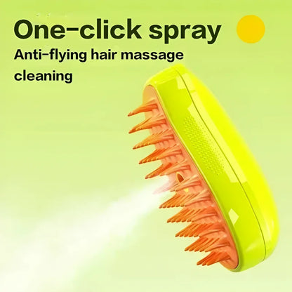 Steam Massage Hair Removal Brush