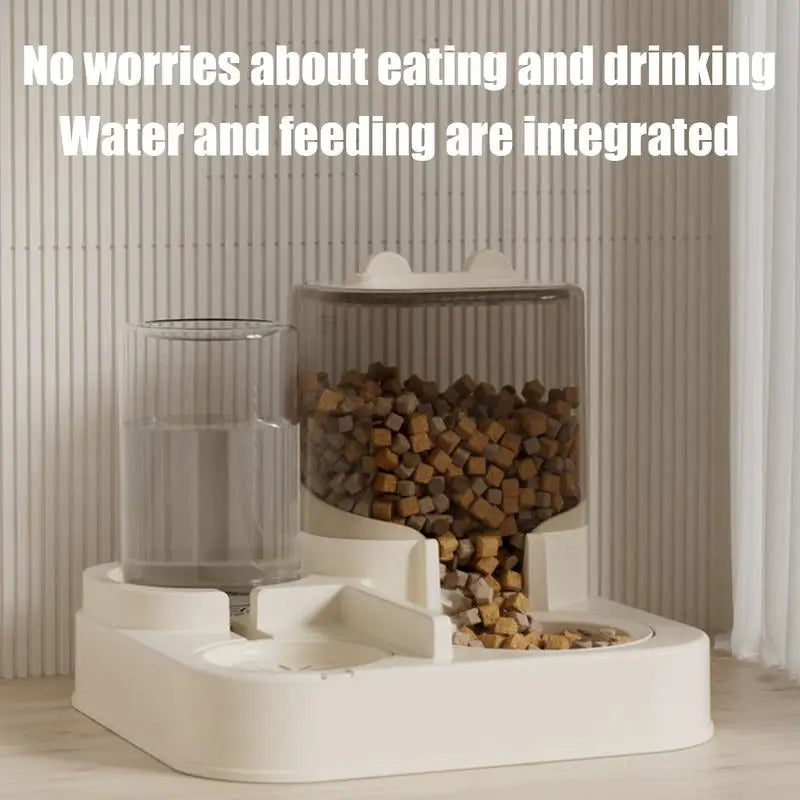 Large Automatic Water and Food Dispenser