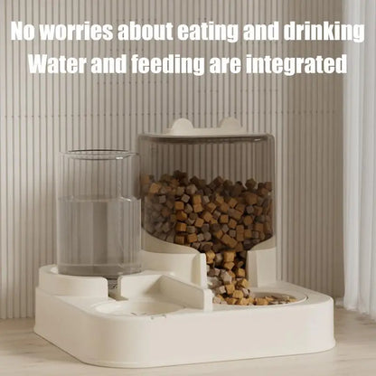 Large Automatic Water and Food Dispenser